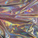 lycra PETROL TIE DIE MULTI SHINE