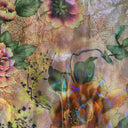 lycra PINK FLOWER 3D HOLO