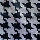 lycra SILVER HOUNDSTOOTH HOLO