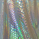 lycra SILVER SNAKE HOLO
