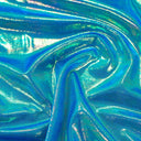 lycra TURQUOISE TWO TONE SHINE HOLO