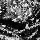 siatka BLACK&SILVER SEQUINS SHINE