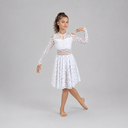 sukienka FLORAL WHITE