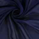 Szyfon jedwabny SILKY BLUE SCURO