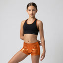 top BLACK SPARKLING ORANGE